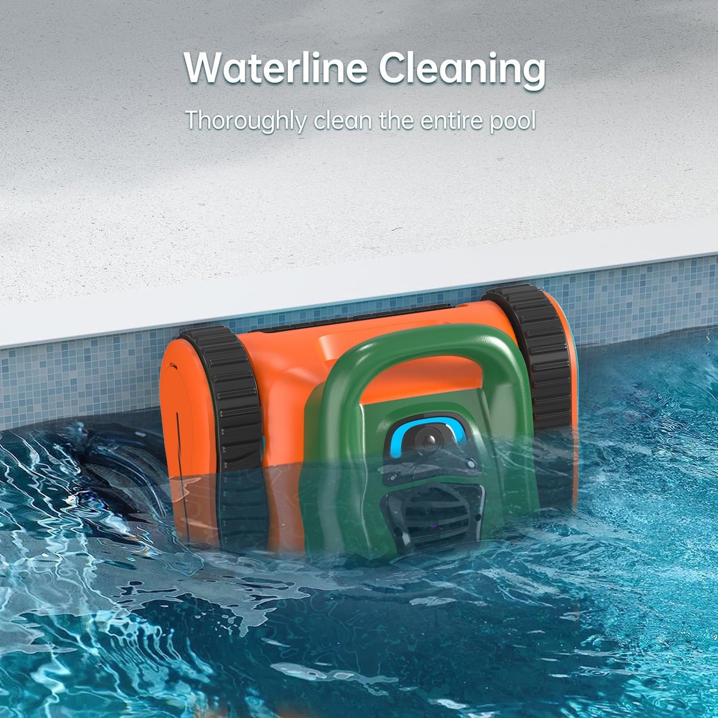 New TORK-X PC09 Cordless Robotic Pool Vacuum - App controlled