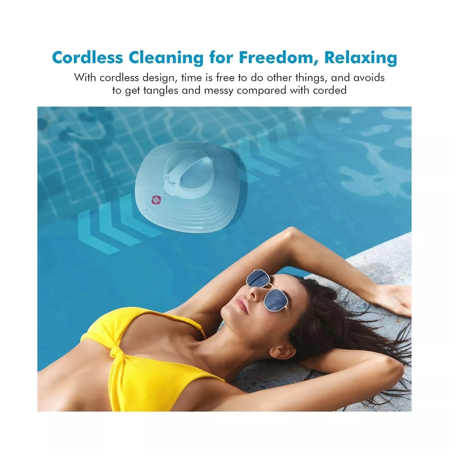 Roker Plus Cordless Robotic Pool Vacuum
