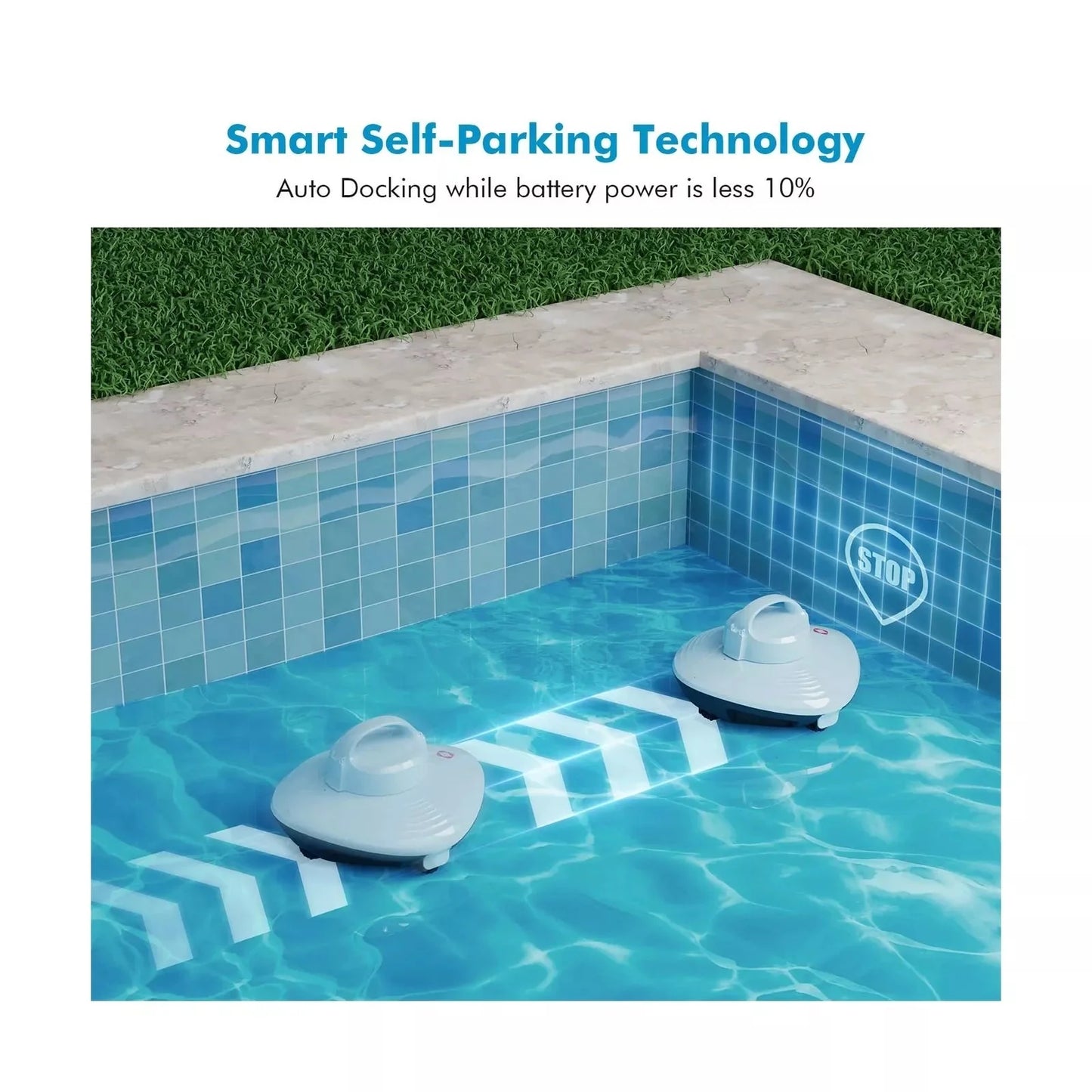 Roker Plus Cordless Robotic Pool Vacuum
